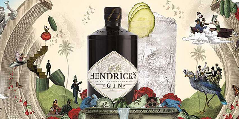 Ein außergewöhnlicher Gin, verfeinert mit Rose und Gurke - HENDRICK\'S Gin - Einzigartig, melodisch, erfrischend.