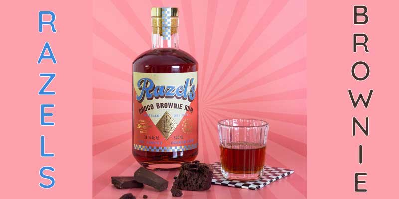 Amerikanisch schokoladig - Razel’s Choco Brownie Rum - Amerikanischer Genuss mit karibischem Rum
