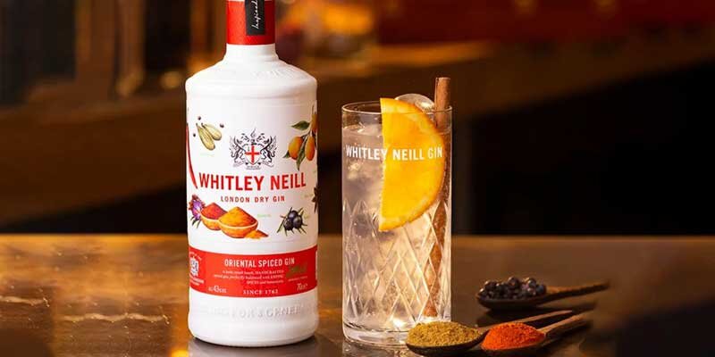 Gin mal ganz anders! Oriental genial  - Whitley Neill Oriental Spiced Gin - Exotischer Genuss für Gin Liebhaber