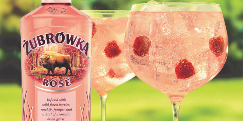 Zubrowka Vodka - jetzt auch in Pink  - Zubrowka Vodka rosé bei BerlinBottle