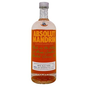 Absolut Vodka Mandrin 1000ml 40% Vol.