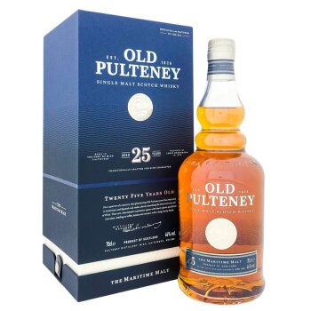 Old Pulteney 25 YO + Box 700ml 46% Vol.