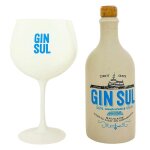 Gin Sul Dry Gin + 1x weißer Glaskelch 500ml 43% Vol.
