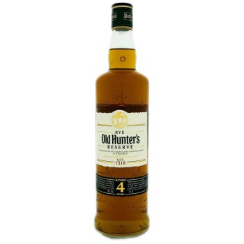 Old Hunter 4 Years Rye Reserve Czech Whisky 700ml 40% Vol.