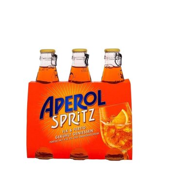 Aperol Spritz  3 x 175ml 10% Vol.
