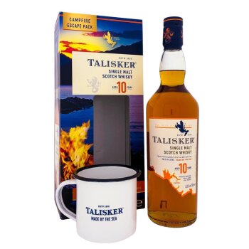 Talisker 10 Years + Tasse in Box 700ml 45,8% Vol.