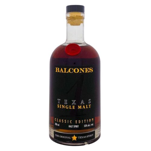 Balcones Texas Single Malt 700ml 53% Vol.