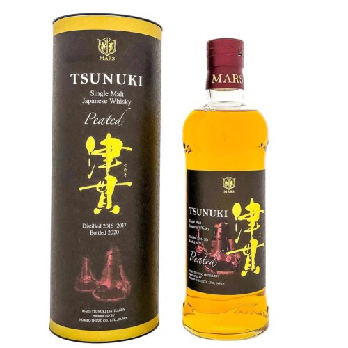 Mars Tsunuki Peated Bottled 2020 + Box 700ml 50% Vol.