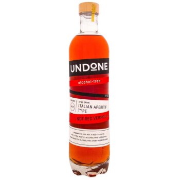 Undone No. 9 Red Italian Aperitif Type (Alkoholfreie Vermouth Alternative) 700ml
