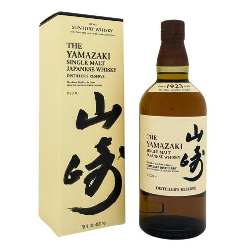Yamazaki Single Malt – Distiller’s Reserve + Box 700ml 43% Vol.