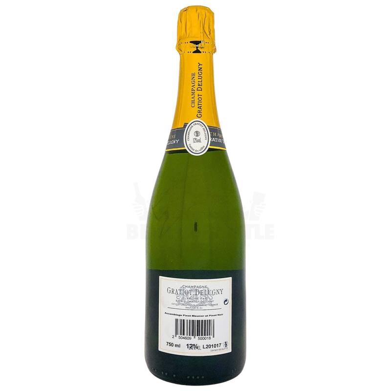 Gratiot Delugny Brut Champagner 750ml 12,5% Vol.