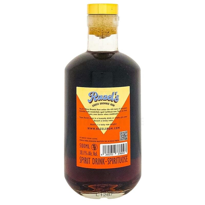 Razels Choco Brownie Rum 500ml 38,1% Vol.