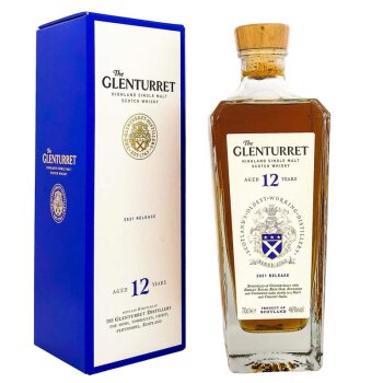 Glenturret 12 Years ( 2021 Release ) + Box 700ml 46% Vol.