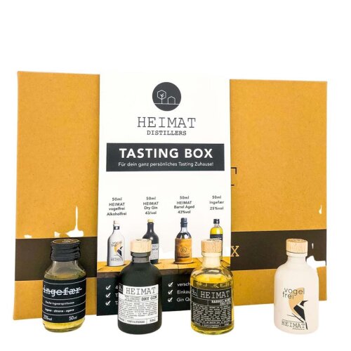 Heimat Tasting Box 4x 50ml 0-43% Vol.