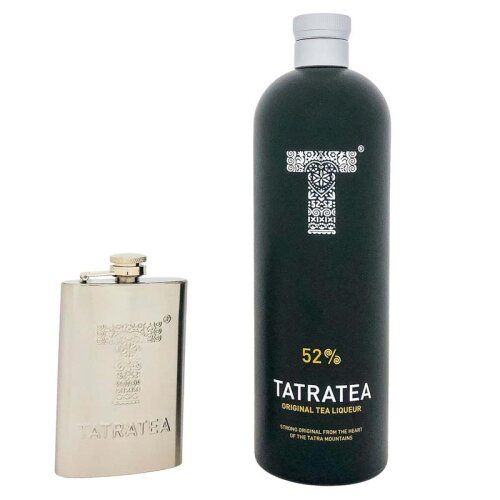 Tatratea 52 Original + Flachmann 700ml 52% Vol.