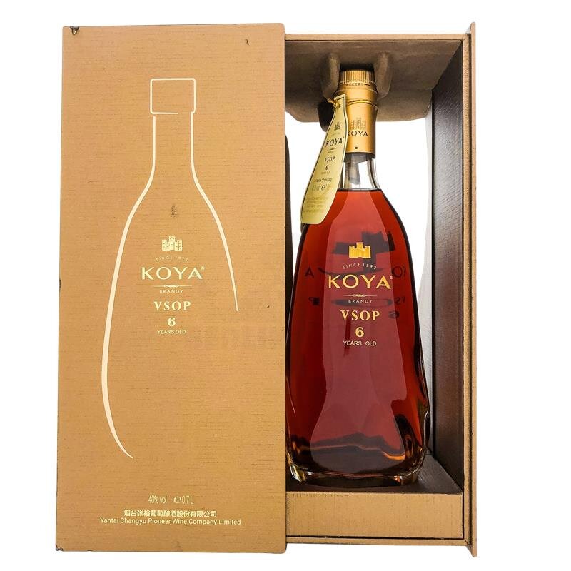 Koya VSOP Brandy 6 Years + Box 700ml 40% Vol.