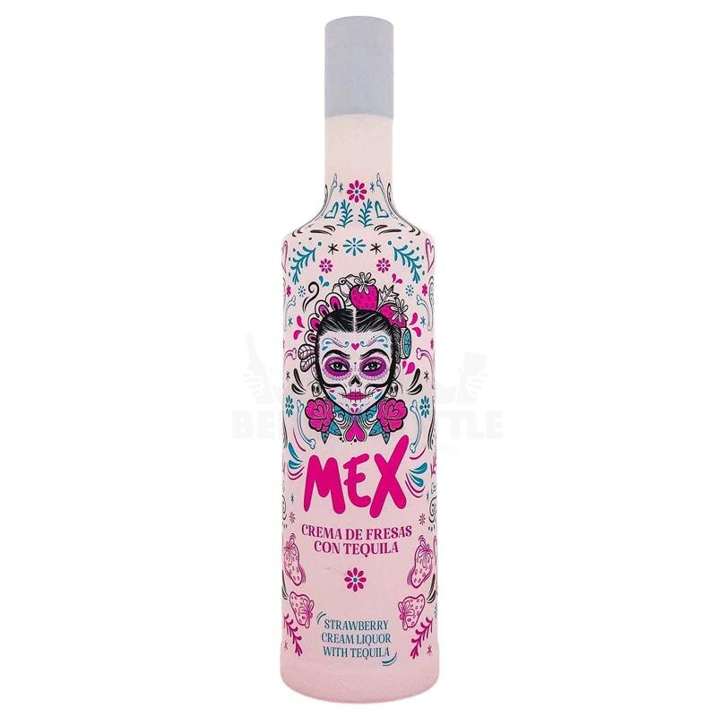 Mex Erdbeerlikör mit Tequila 700ml 17% Vol.