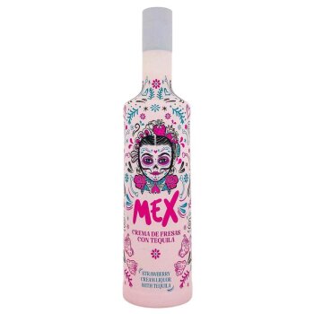 Mex Erdbeerlikör mit Tequila 700ml 17% Vol.