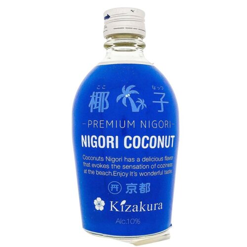 Kizakura Sake Nigori Coconut 300ml 10% Vol.