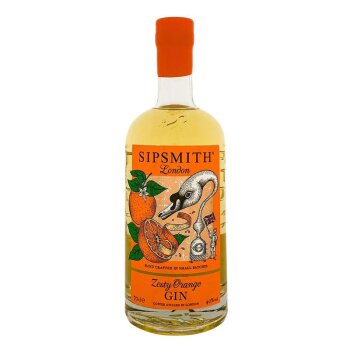 Sipsmith Zesty Orange Gin 700ml 40% Vol.