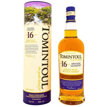 Tomintoul 16 Years 700ml 40% Vol.