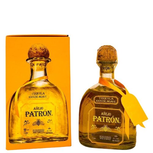 Patron Tequila Anejo + Box 700ml 40% Vol.