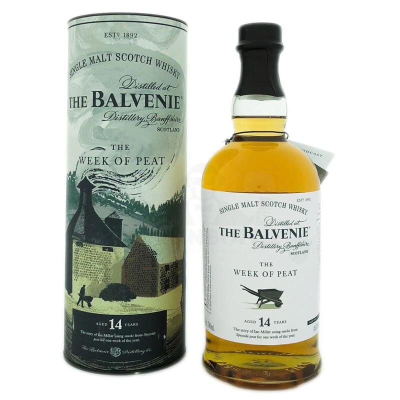 Balvenie 14 Years Week of Peat + Box 700ml 48,3% Vol.