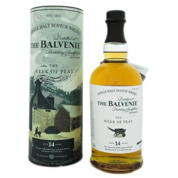 Balvenie 14 Week of Peat 14 YO + Box 700ml 48,3% Vol.