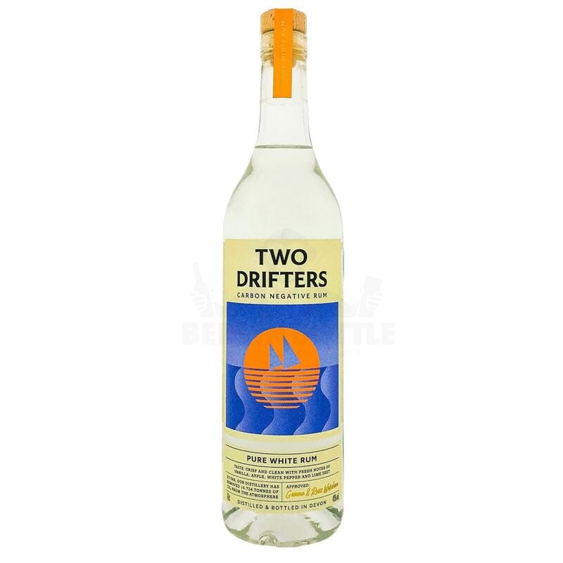 Two Drifters Pure White Rum 700ml 40% Vol.