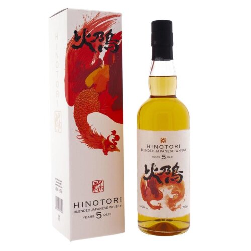 Hinotori Blended Japanese Whisky 5 Years + Box 700ml 43% Vol.