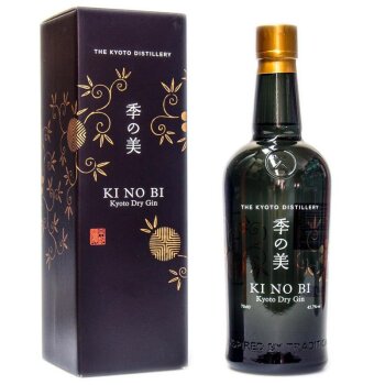 KI NO BI Kyoto Dry Gin + Box 700ml  45,7% Vol.