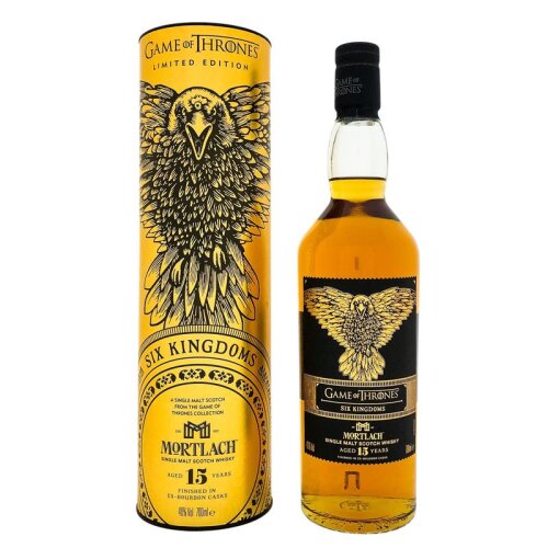 Mortlach Six Kingdoms 15 Years Game of Thrones + Box...