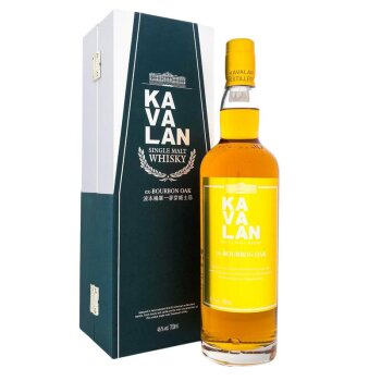 Kavalan Ex-Bourbon Oak + Box 700ml 46 % Vol.