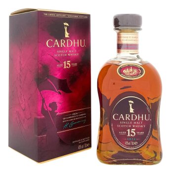 Cardhu 15 Years + Box 700ml 40% Vol.