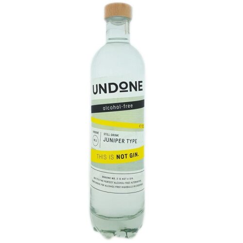 Undone No. 2 Juniper Type ( Alkoholfreie Gin Alternative ) 700ml