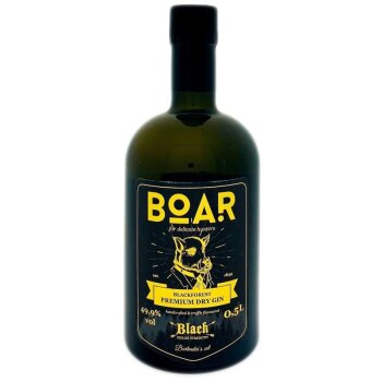 Boar Black Keiler Strength Gin 500ml 49,9% Vol.