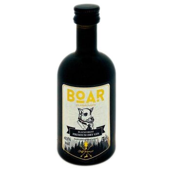 Boar Premium Dry Gin MINI 50ml 43% Vol.