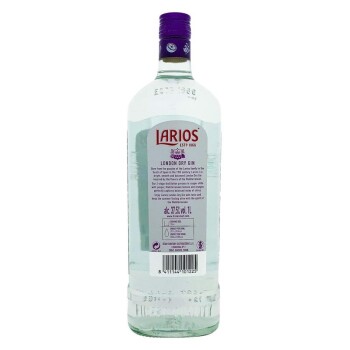Larios Mediterr&aacute;nea Dry Gin 1000ml 37,5% Vol.