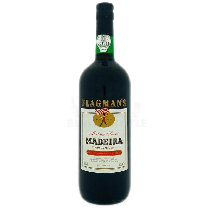 Flagman's Medium Sweet Madeira 1000ml 19% Vol.