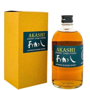 Akashi Sherry Cask + Box 500ml 40% Vol.