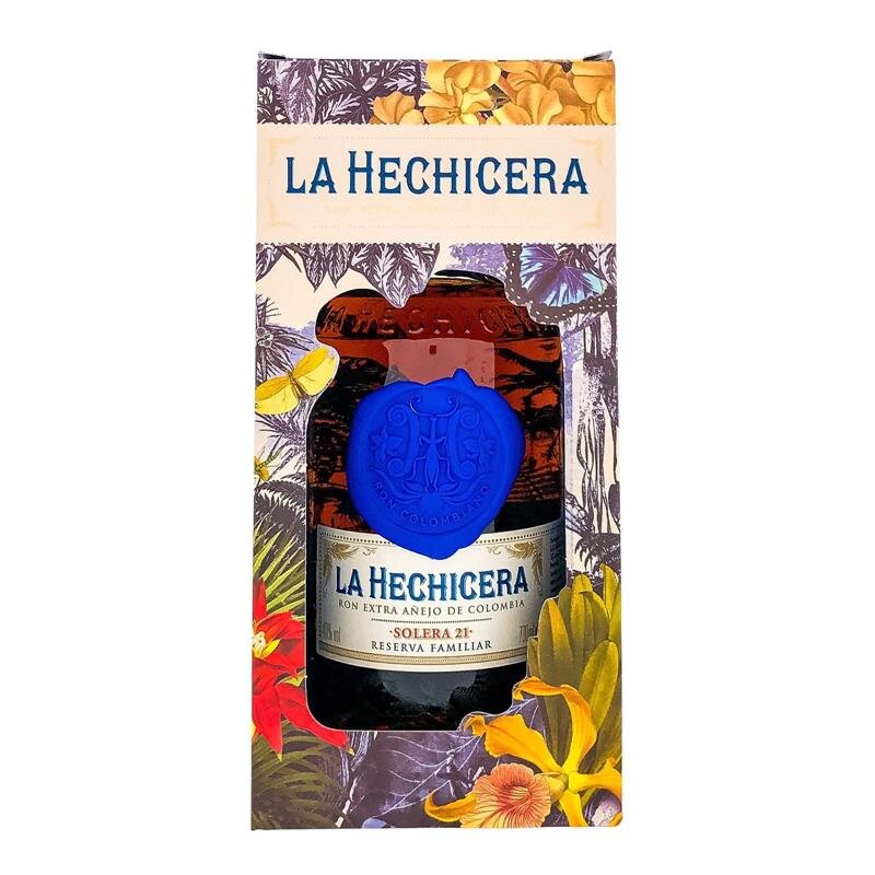 La Hechicera Fine Aged Rum 700ml + Box 40% Vol.