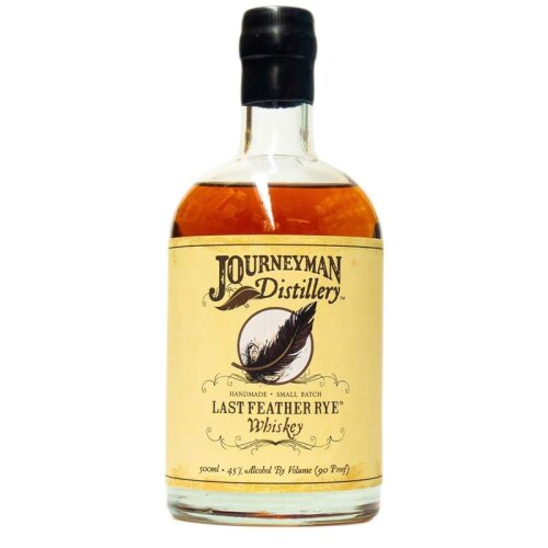 Journeyman Last Feather Rye Whiskey 500ml 45% Vol.