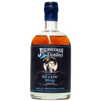 Journeyman Not A King Rye Whiskey 500ml 45% Vol.