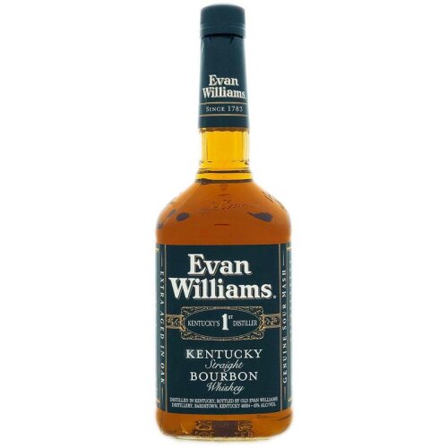 Evan Williams Kentucky Straight Bourbon (black) 1000ml...