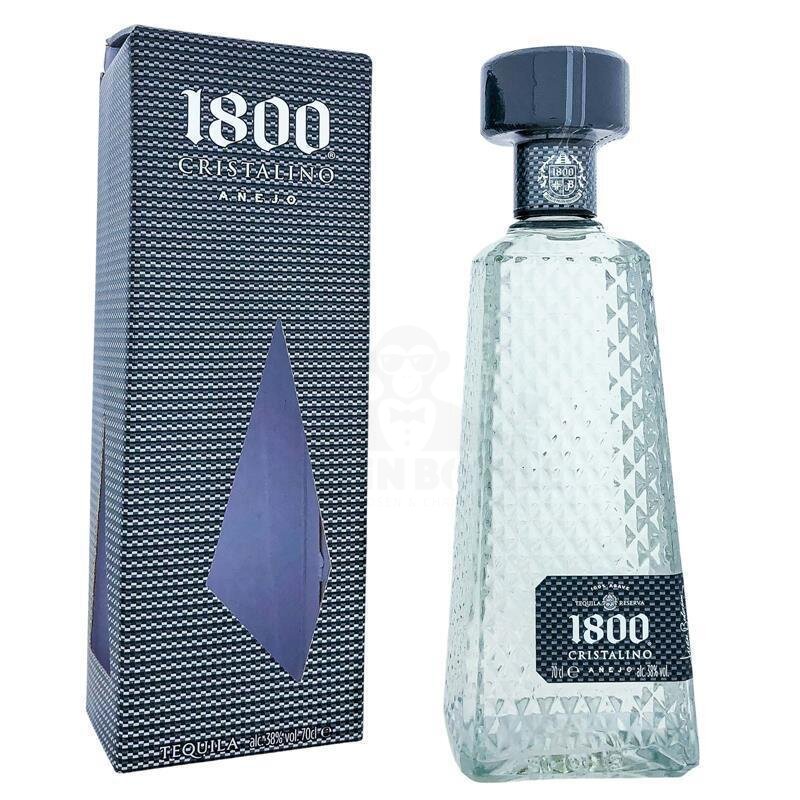 1800 Tequila Jose Cuervo Cristalino Anejo + Box 700ml 38% Vol.