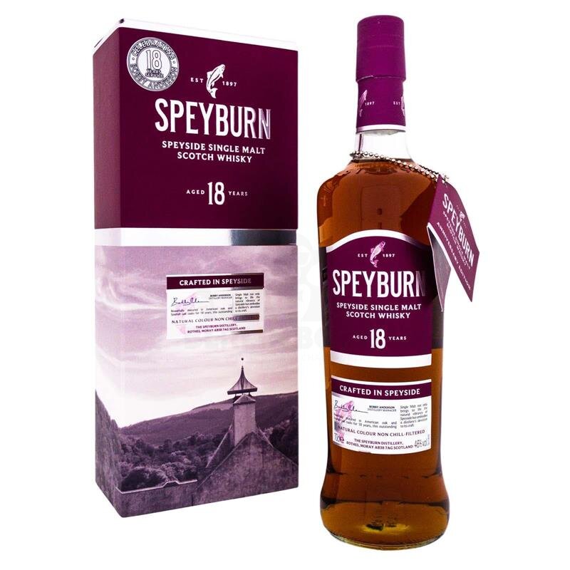 Speyburn 18 Years Single Malt + Box 700ml  46% Vol.
