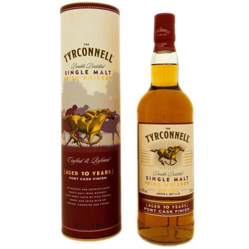 The Tyrconnell Single Malt 10 Years Port Cask Finish +...
