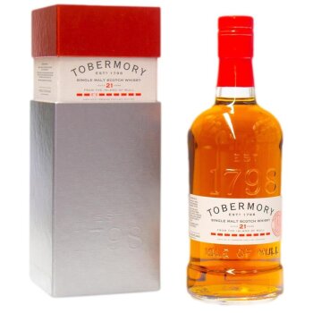 Tobermory 21 Years Olorosso + Box 700ml 46,3% Vol.