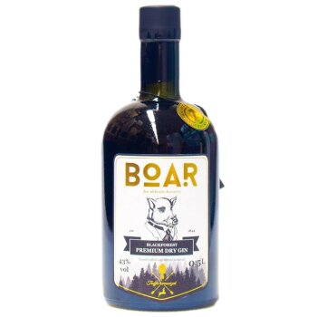 Boar Premium Dry Gin 500ml 43% Vol.