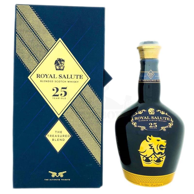 Chivas Royal Salute 25 Years The Treasured Blend + Box 700ml 40% Vol.